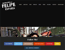 Tablet Screenshot of felipesworld.com